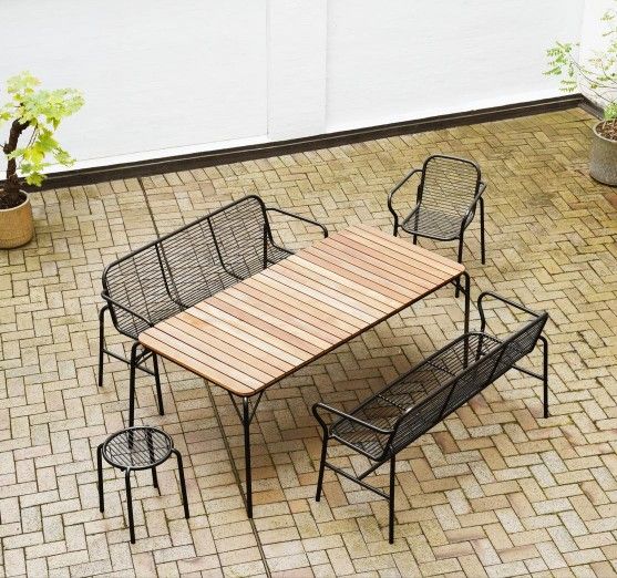 Vig Dining Bench Bank Outdoor Normann Copenhagen