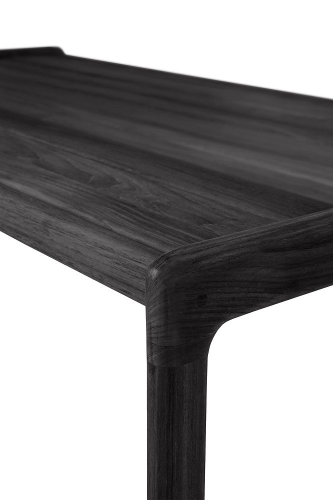 Jack Outdoor Couchtisch Teak schwarz lackiert Ethnicraft B 150 cm