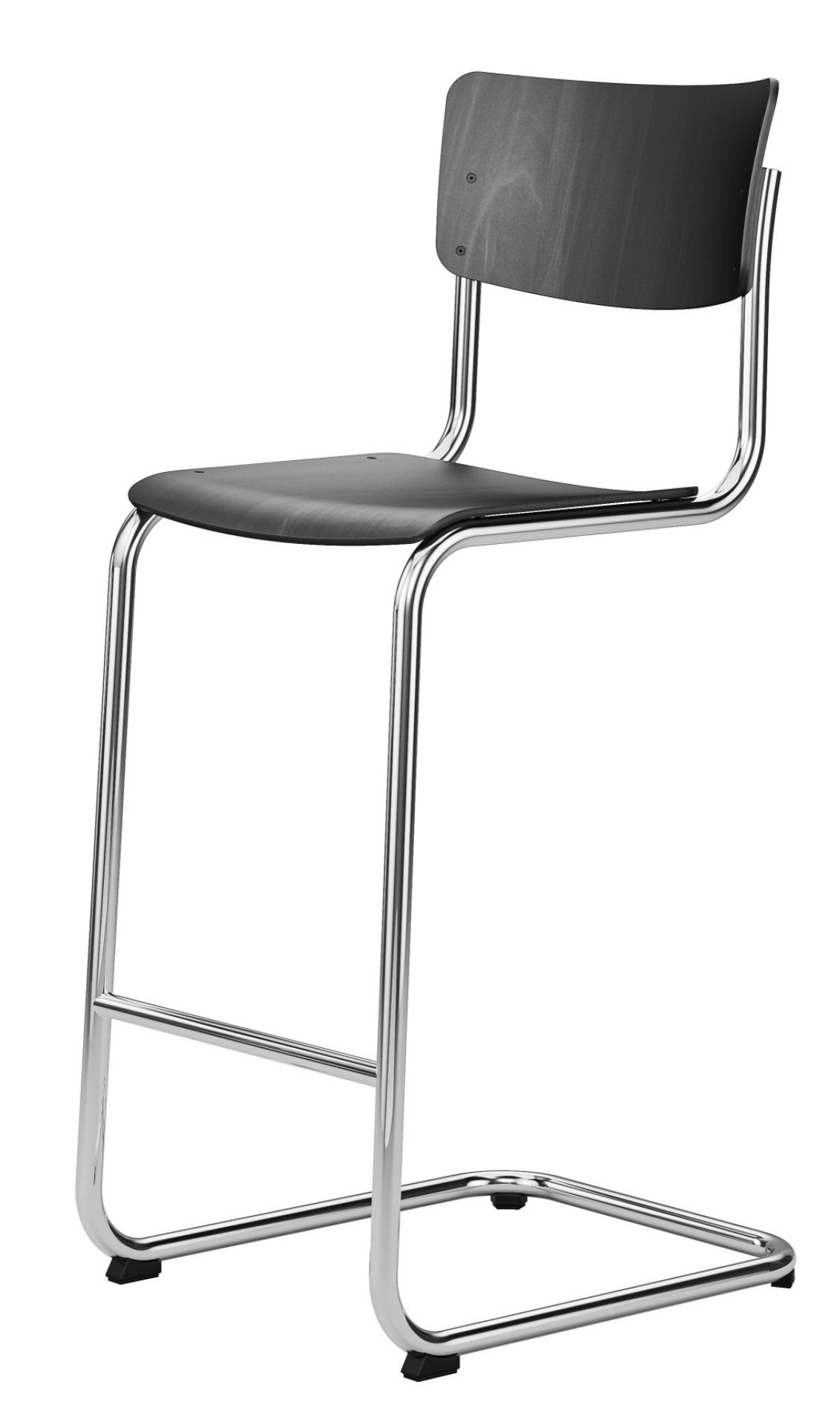 S 43 H Stahlrohr Klassiker Barhocker Thonet