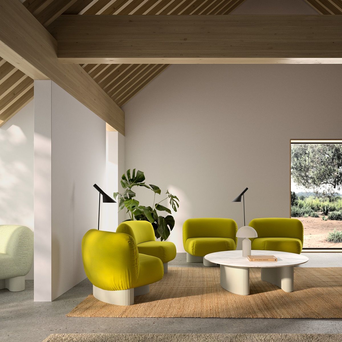 Bolete Occasional Table Couchtisch Andreu World