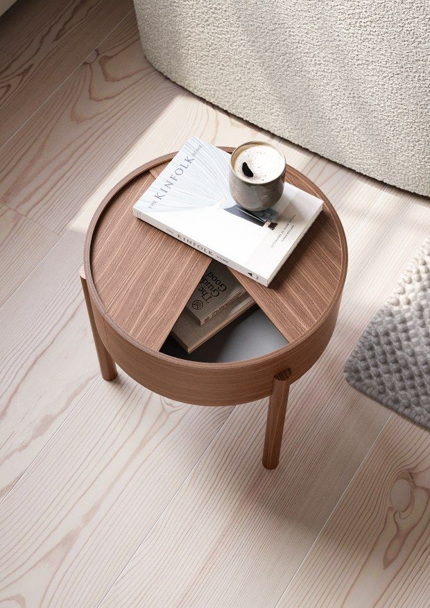 Arc Side Table Walnuss Ø 42 cm Woud