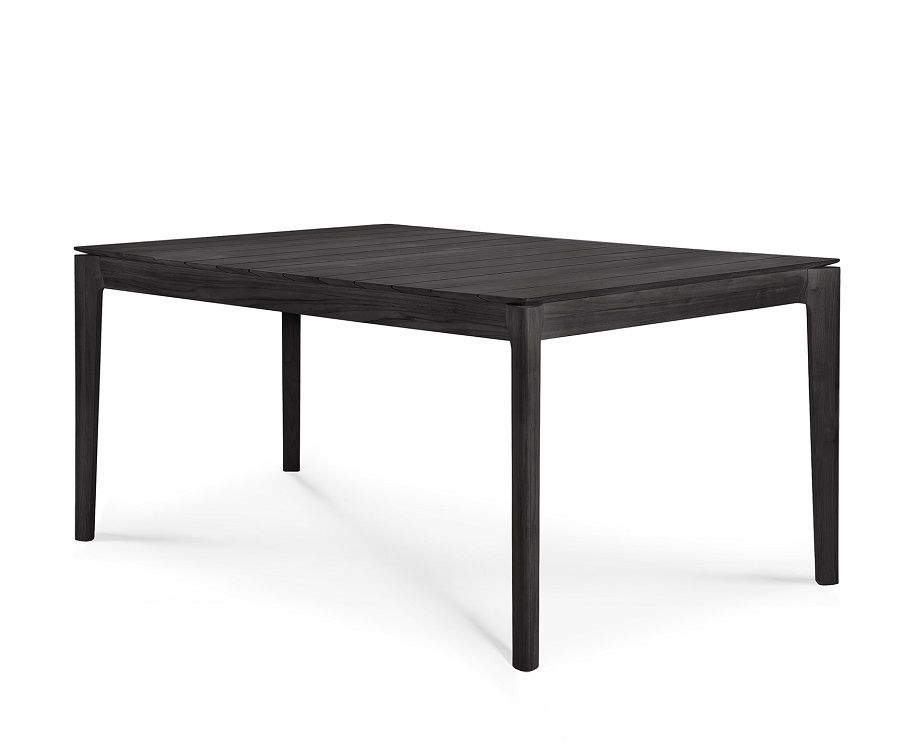 Bok Outdoor Esstisch Teak Schwarz Lackiert Ethnicraft