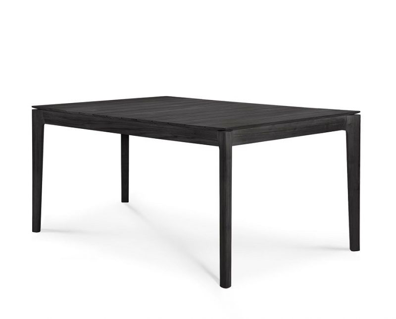 Bok Outdoor Esstisch Teak Schwarz Lackiert Ethnicraft