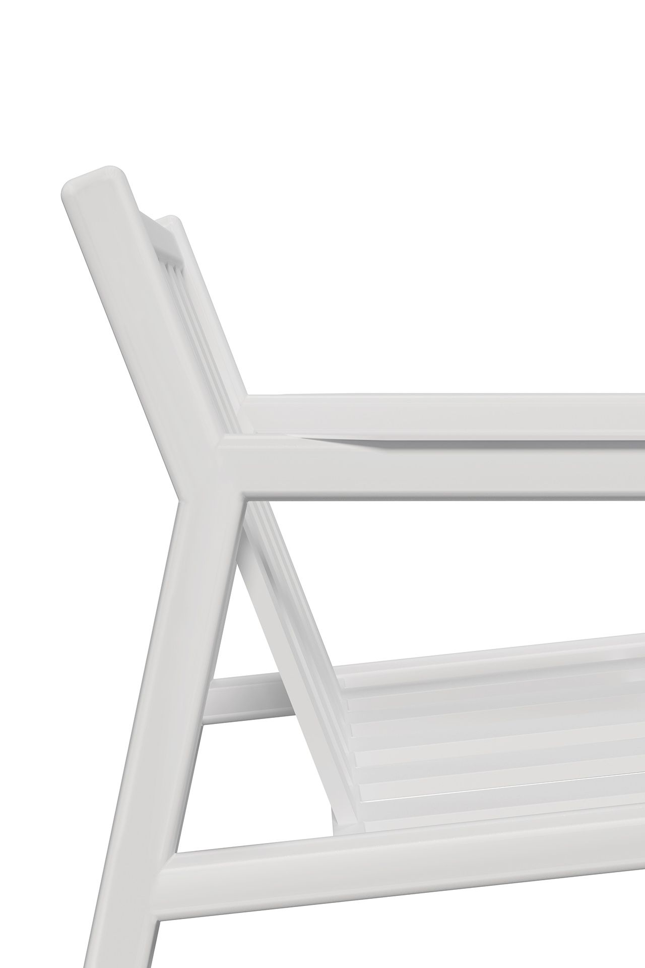 Jack Outdoor Loungesessel - Aluminium Weiß Ethnicraft