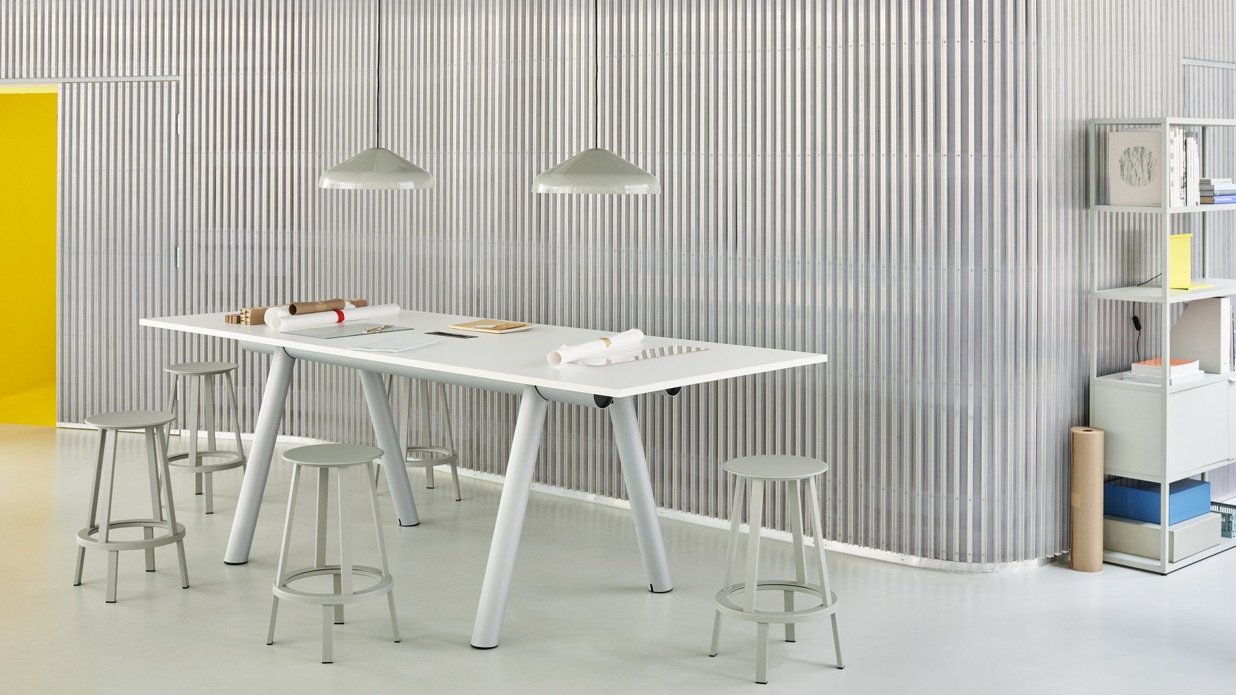 Boa Table Tisch B 280 x H 105 cm Hay