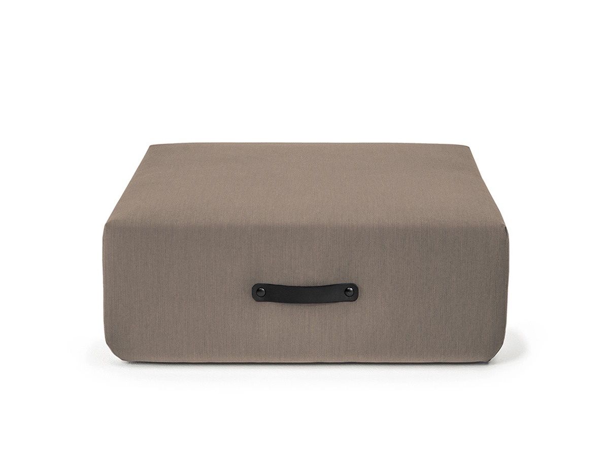 Miami Outdoor Sofa Hocker Taupe Conmoto