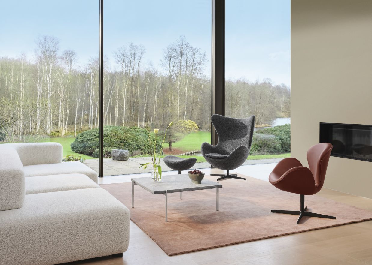 Der Swan / Schwan Sessel Fritz Hansen Jubiläumsmodell