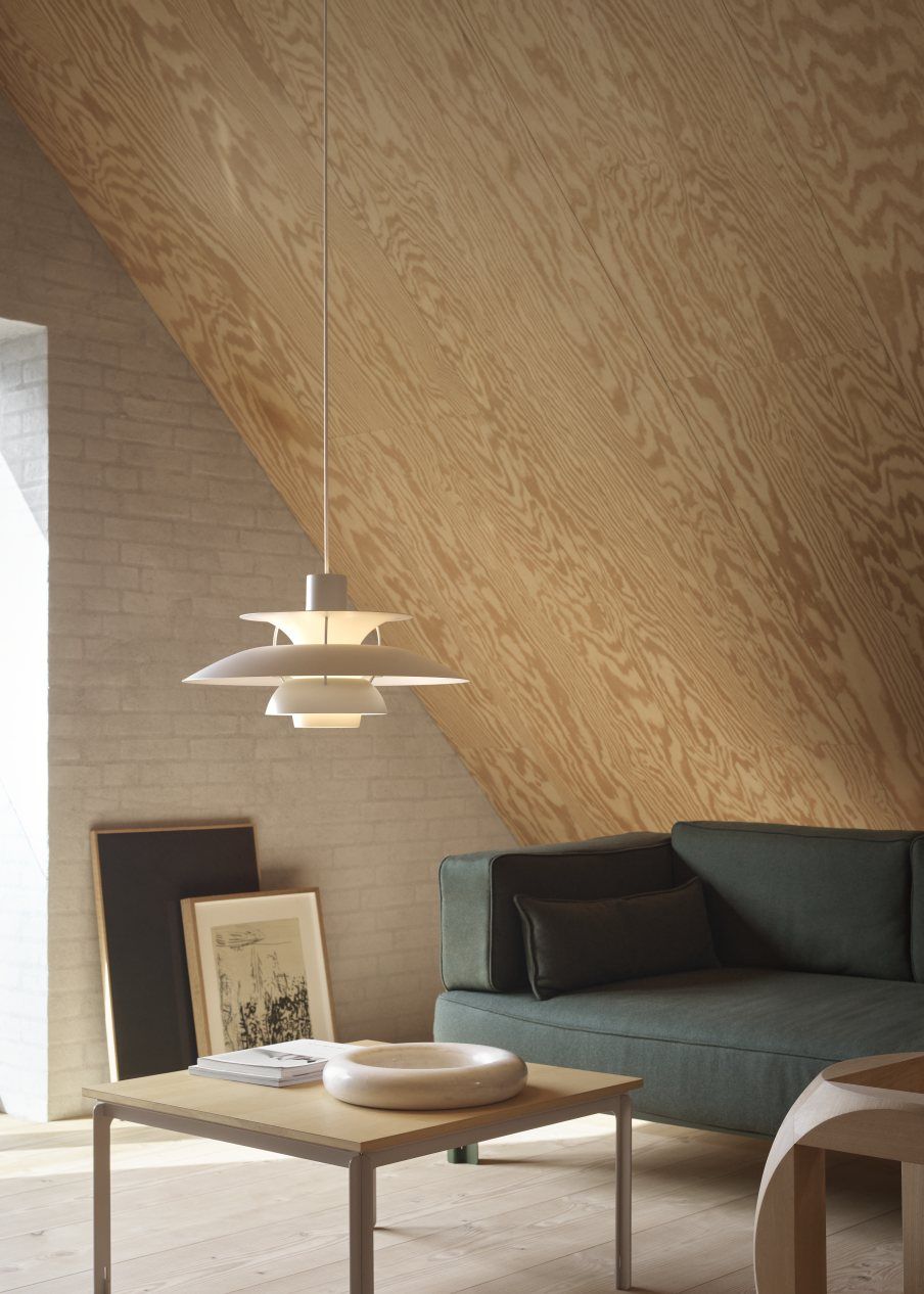 PH 5 Monochrome Pendelleuchte Louis Poulsen Pale Blush