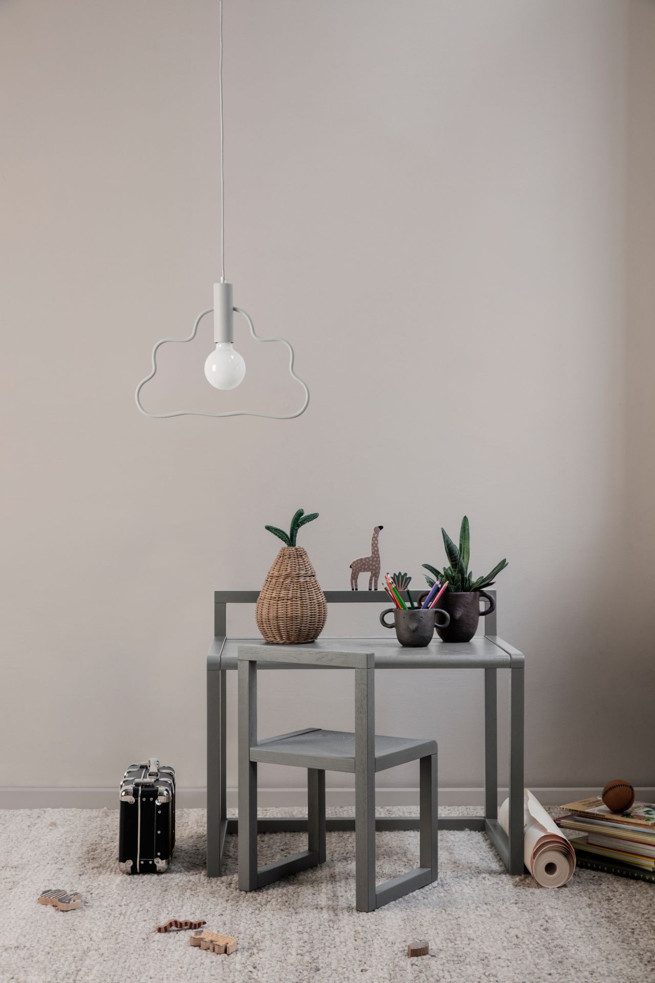 Pear Braided Storage Aufbewahrungskorb Klein Ferm Living EINZELSTÜCK