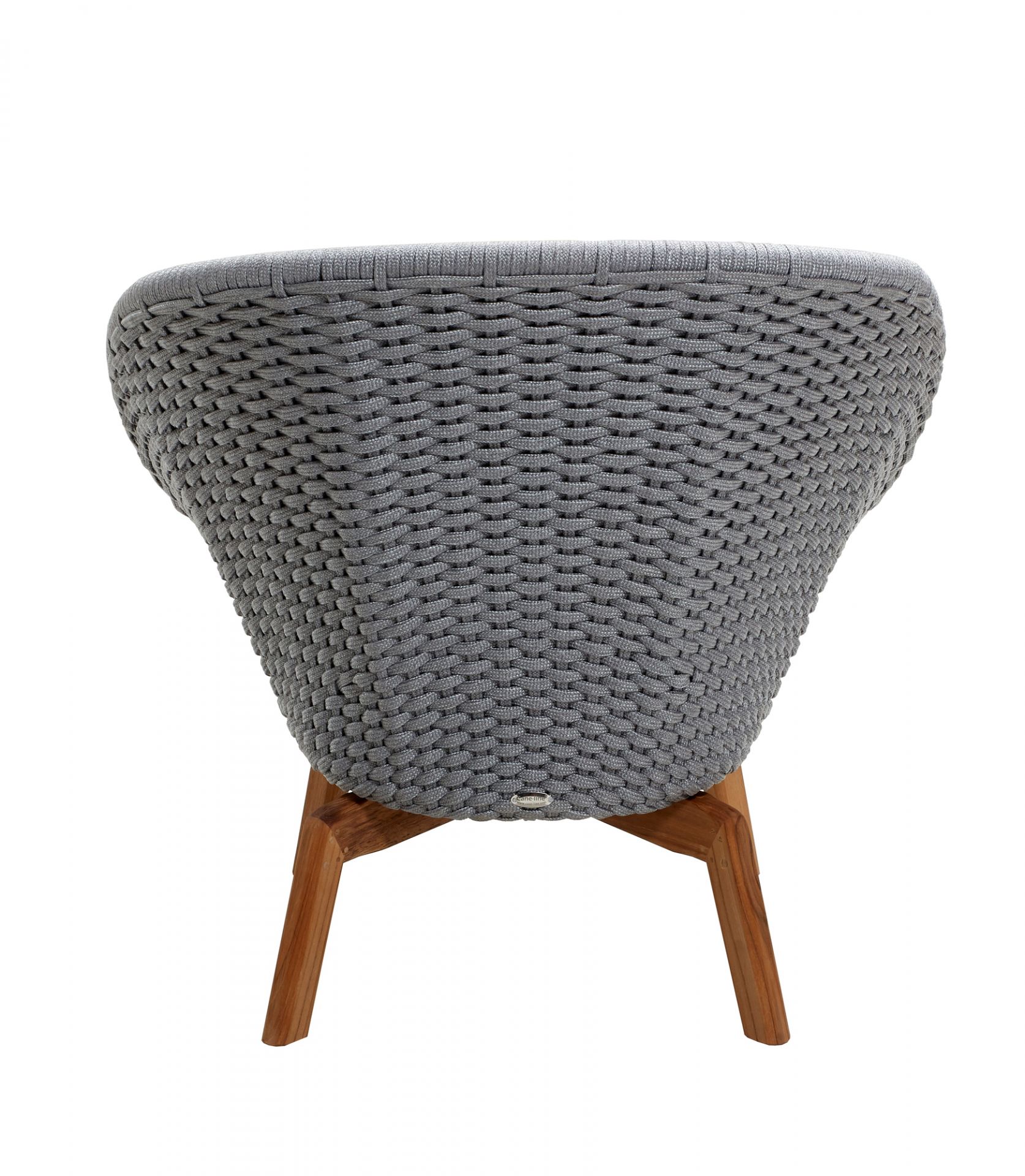 Peacock Outdoor Loungesessel Rope Cane-Line hellgrau