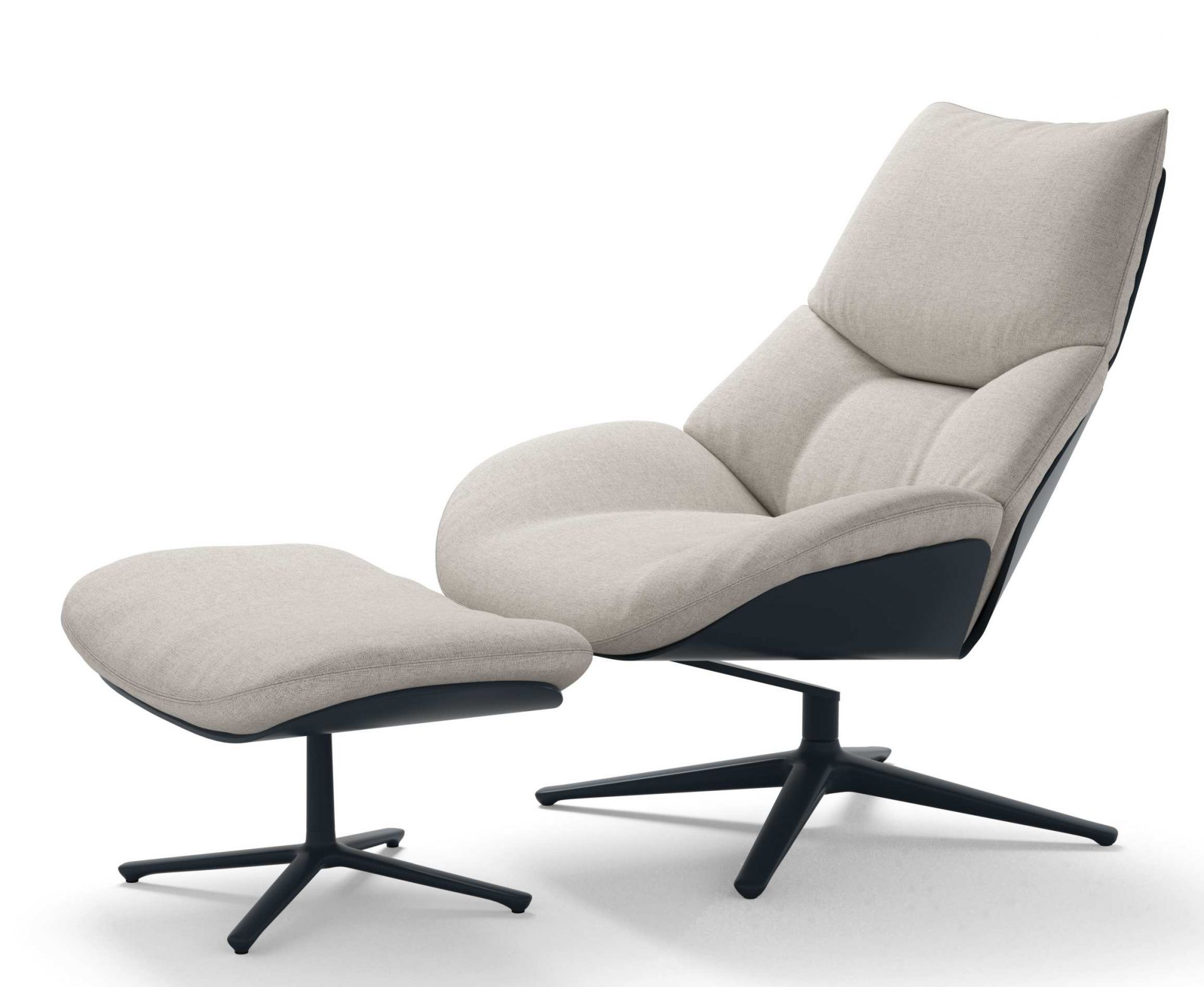 Shrimp 23 Ottoman Hocker Cor