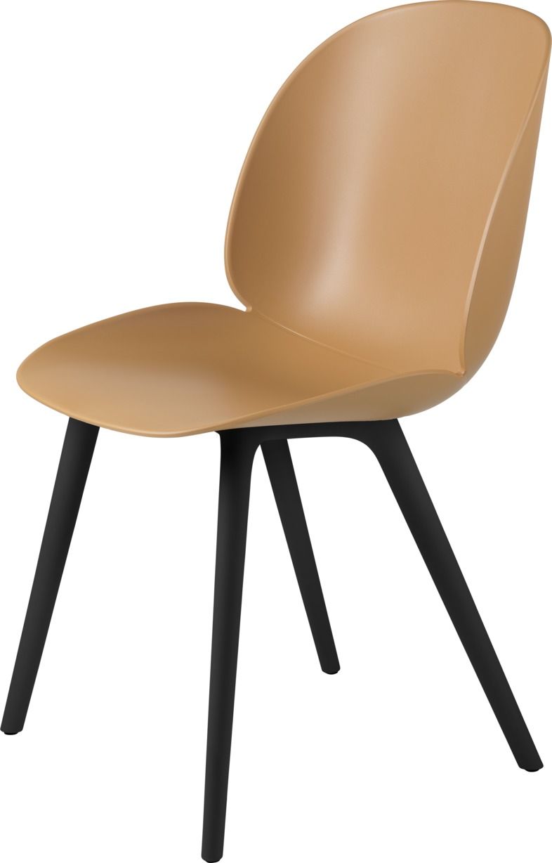 Beetle Chair Esszimmerstuhl Ungepolstert Plastik Gestell Gubi