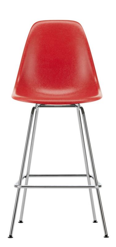 Eames Fiberglass Bar Stool Medium Barhocker Vitra