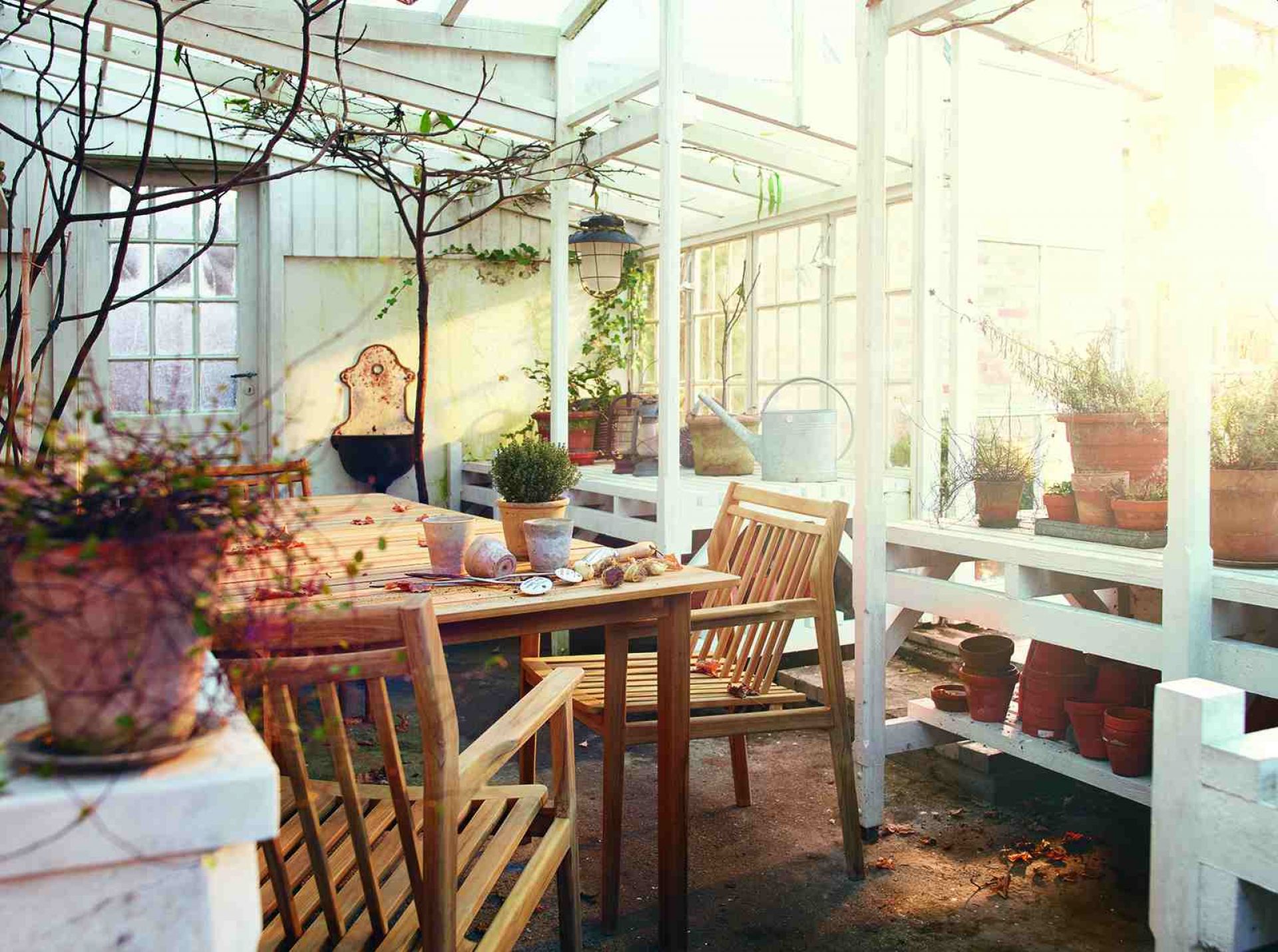 M2 Sammen Garden table Outdoor Tisch FDB Møbler