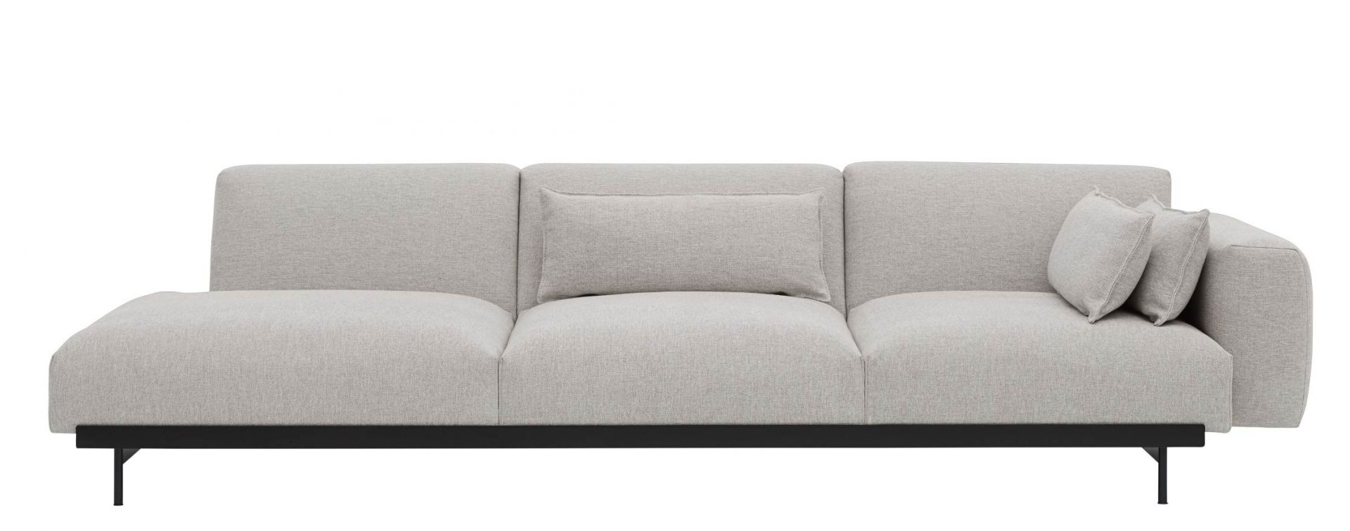 In Situ Modular Sofa 3-Sitzer Chaise Longue Muuto