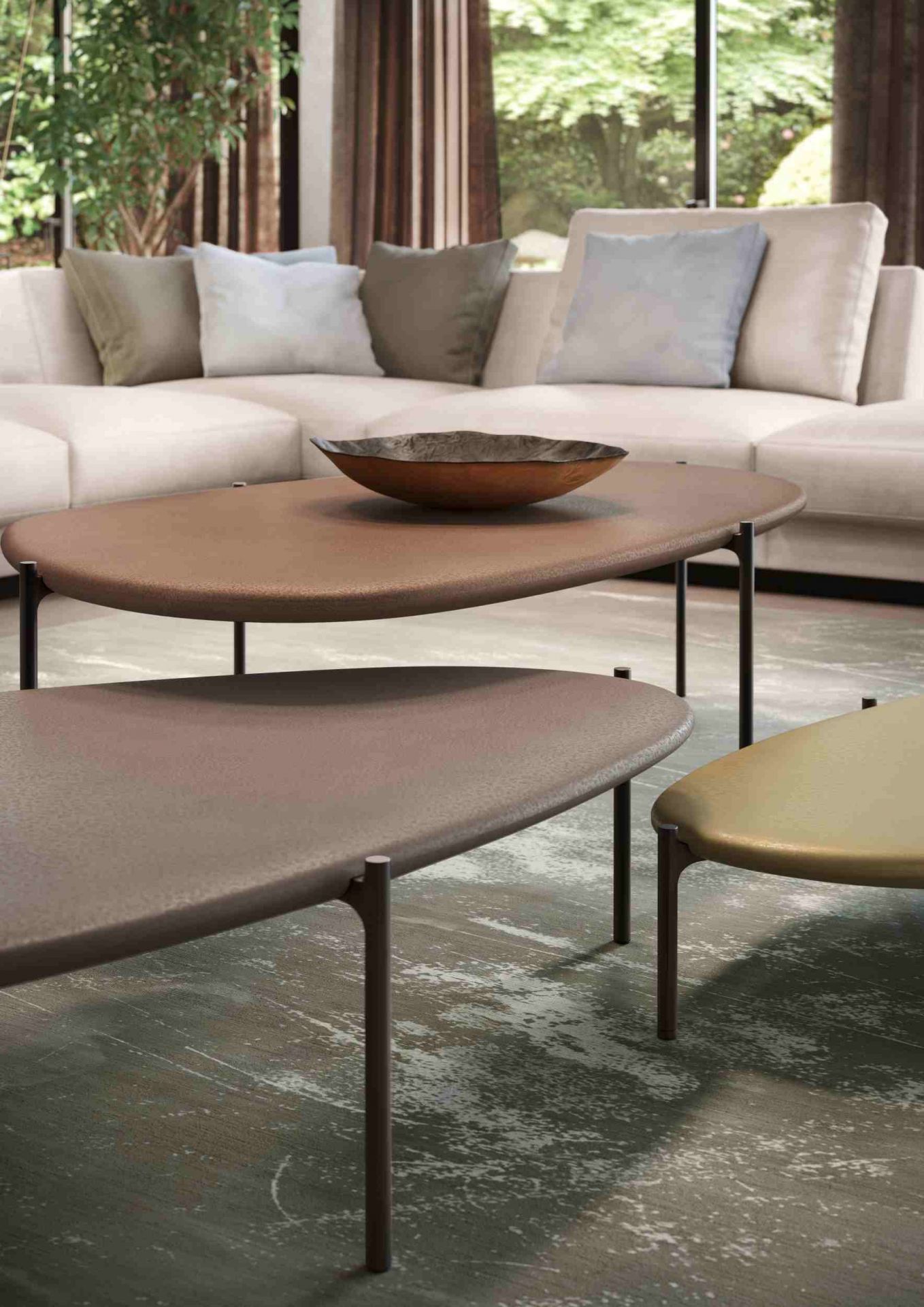 Ishino Metal Table Beistelltisch Walter Knoll