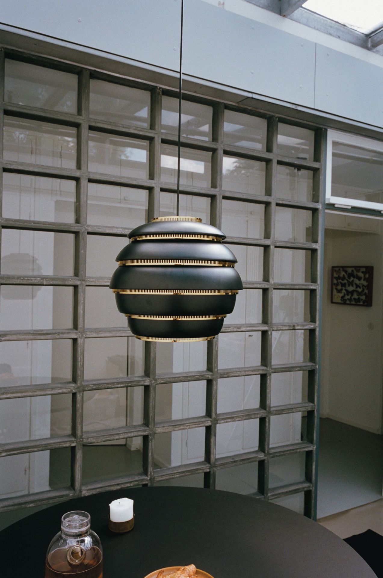 A331 Beehive Hängeleuchte Schwarz Artek QUICK SHIP