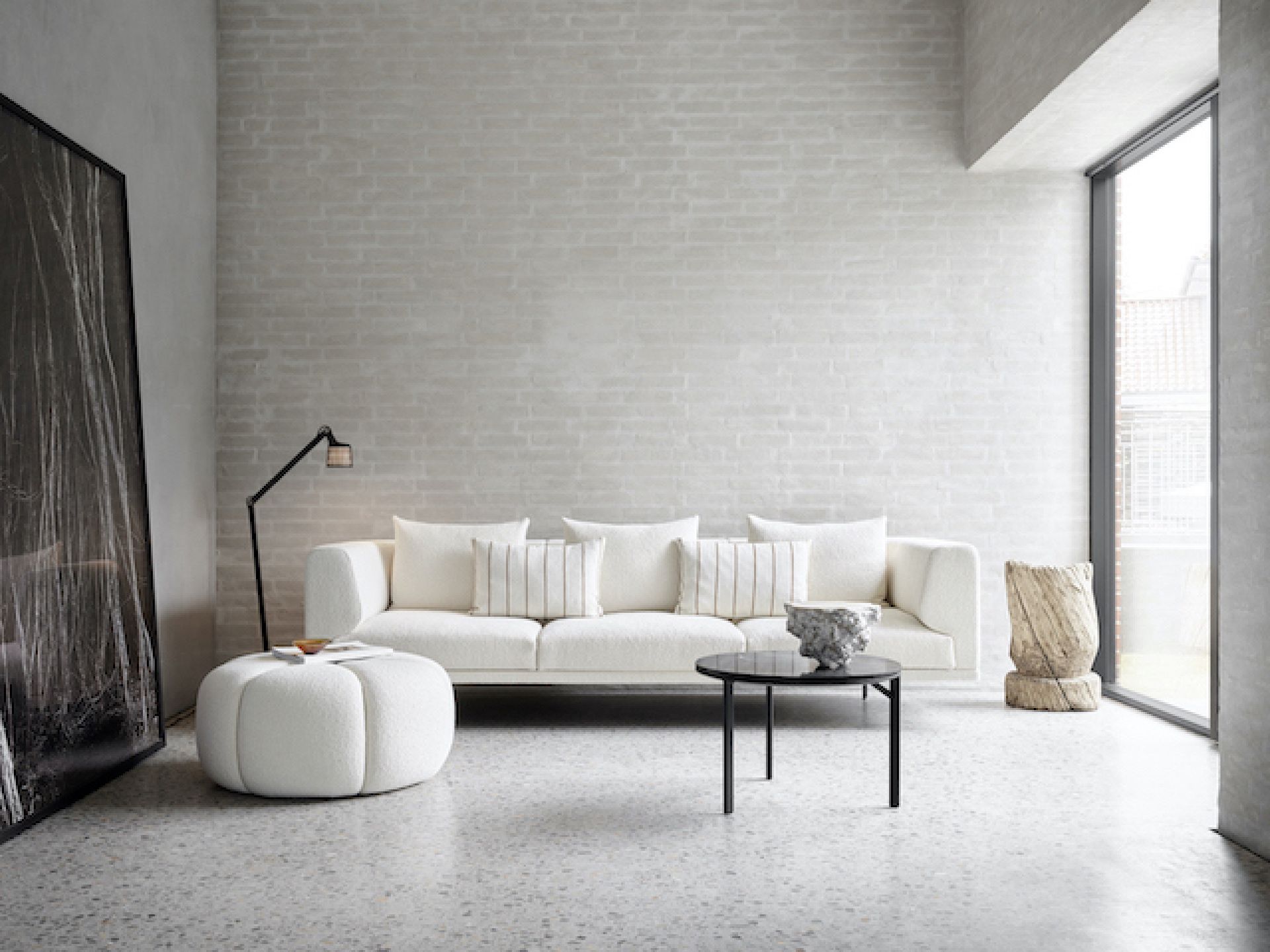 Pouf Hocker Off White Vipp