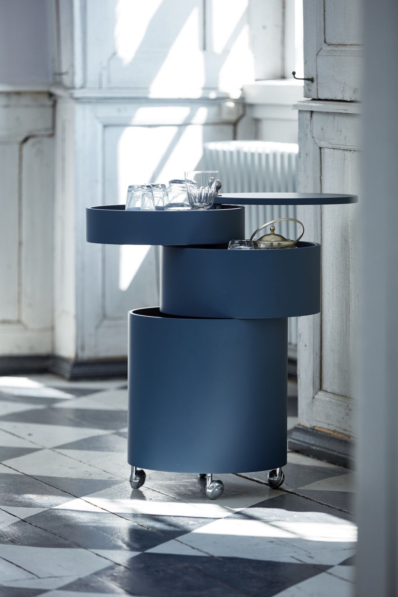 Barboy Rollwagen Weiß Verpan