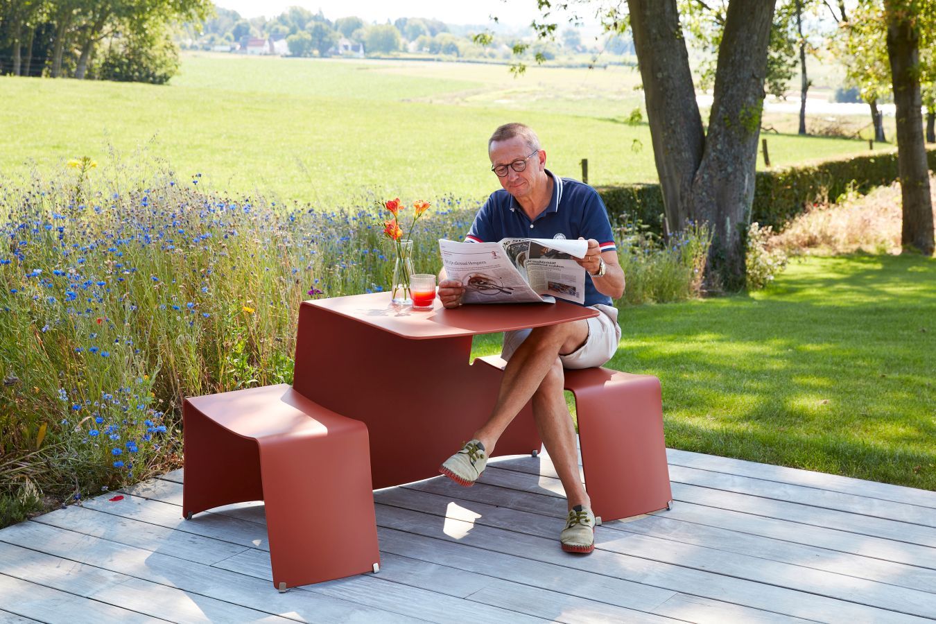 Picnik Tisch und Sitz Kombination Outdoor Extremis