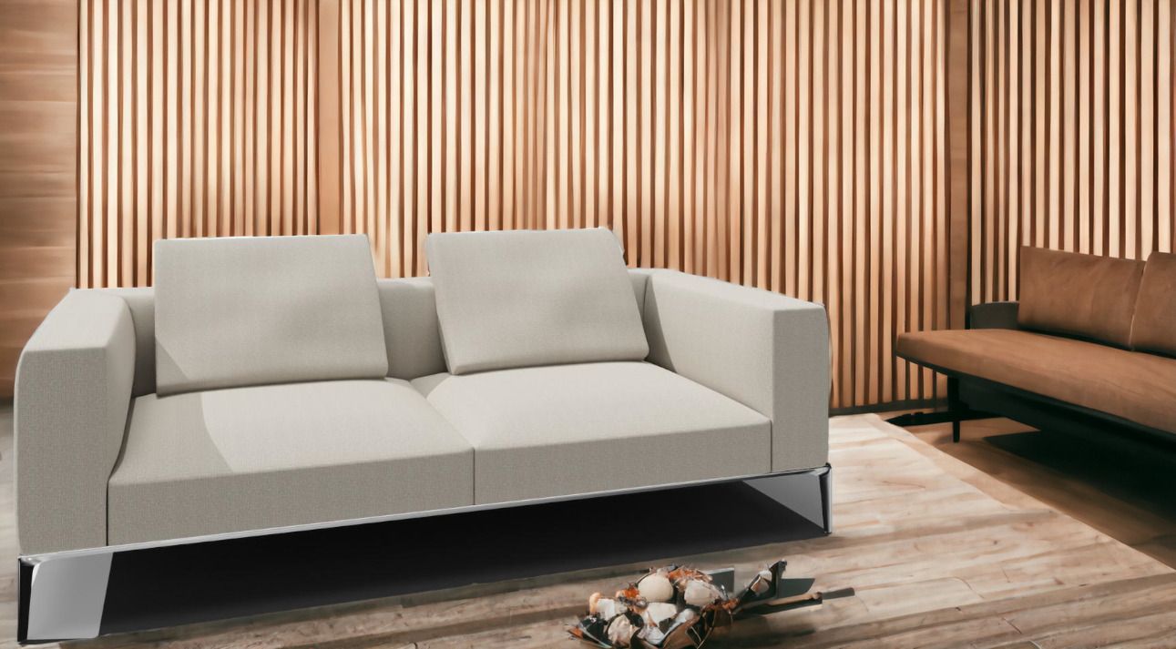 Jaan Living 3 Sitzer Sofa mit 2 Rückenkissen Vorzugskombination Walter Knoll 
