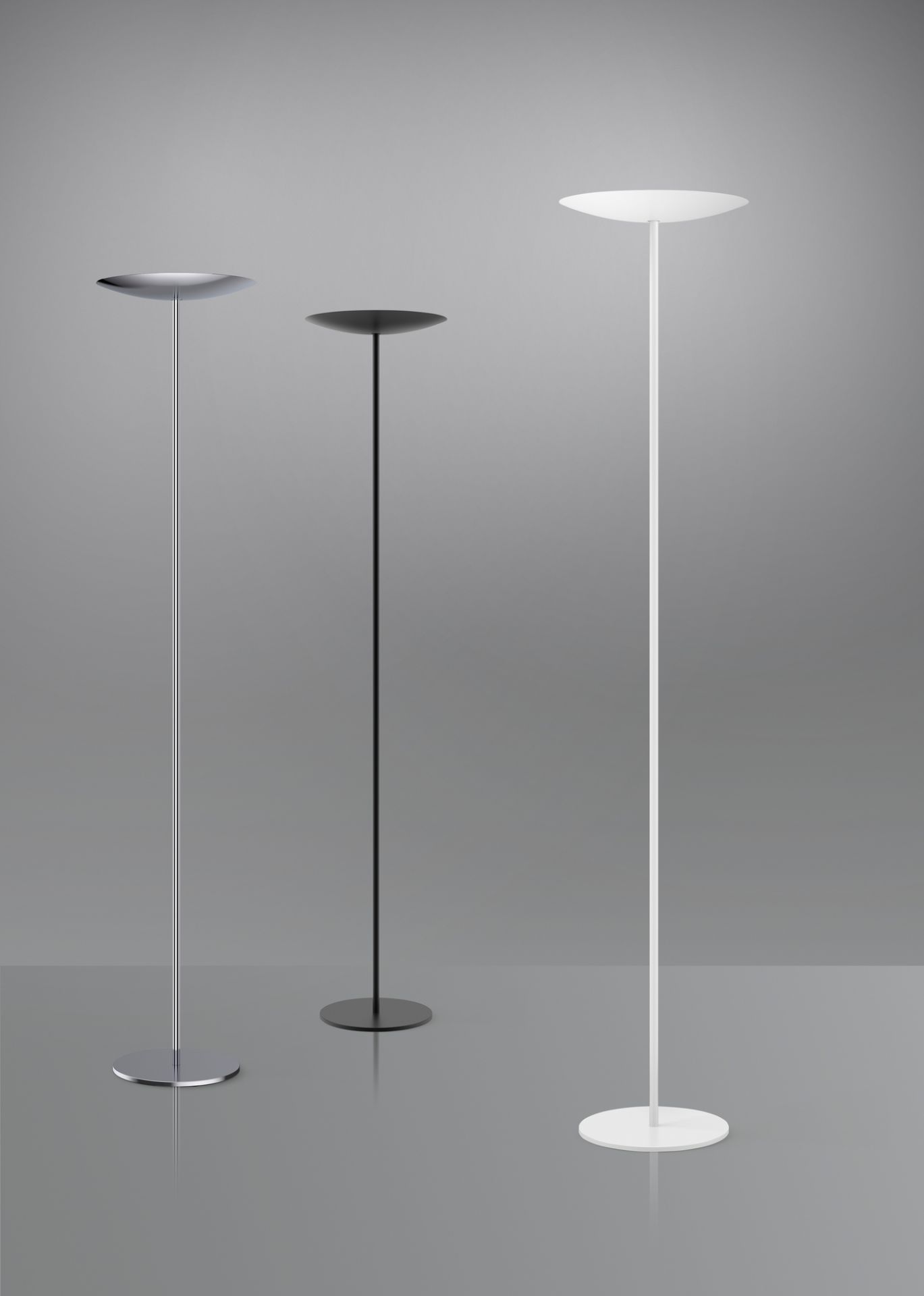 Classic LED Stehleuchte Belux Schwarz
