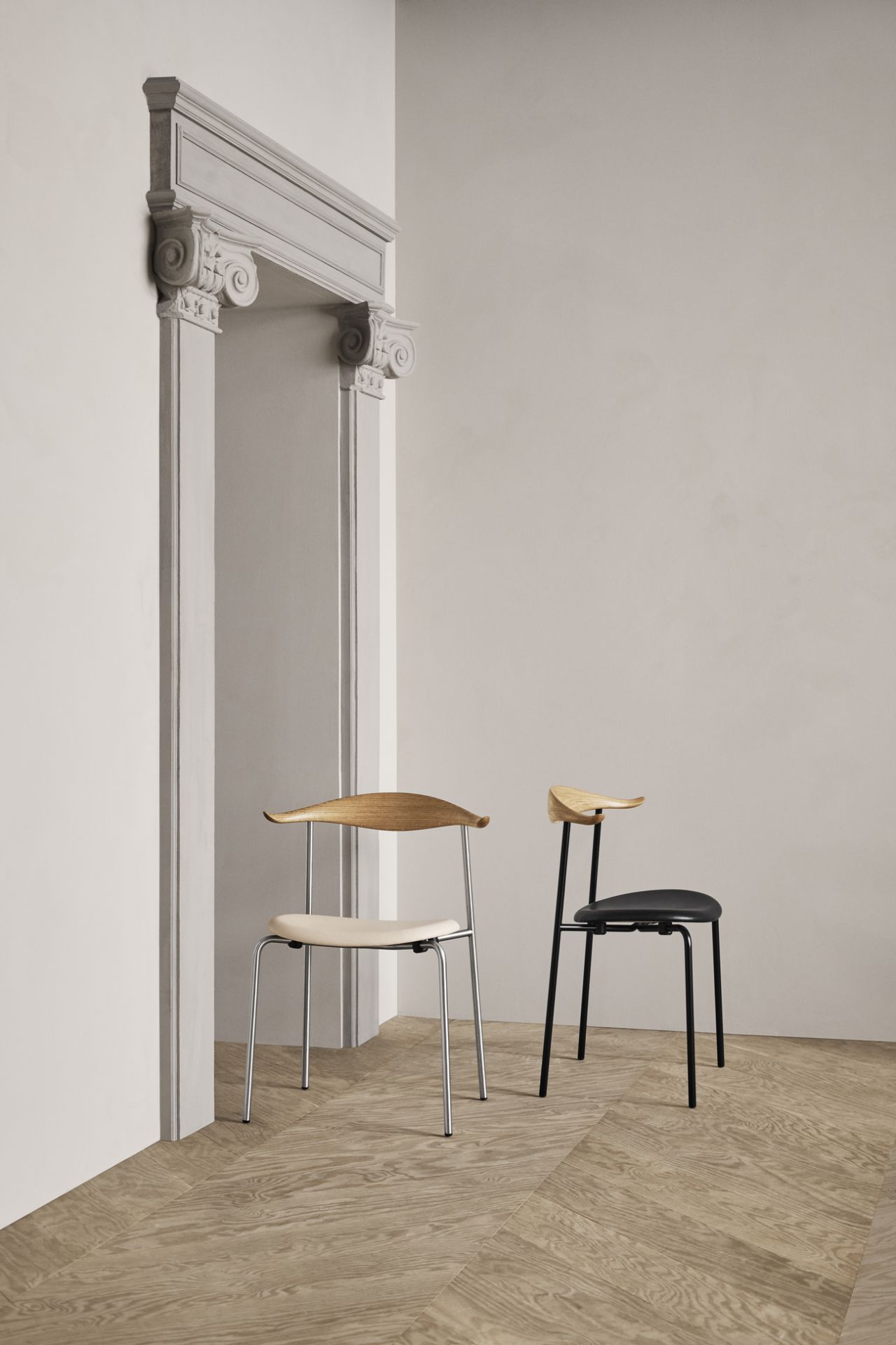CH88P Stuhl gepolstert Carl Hansen & Søn