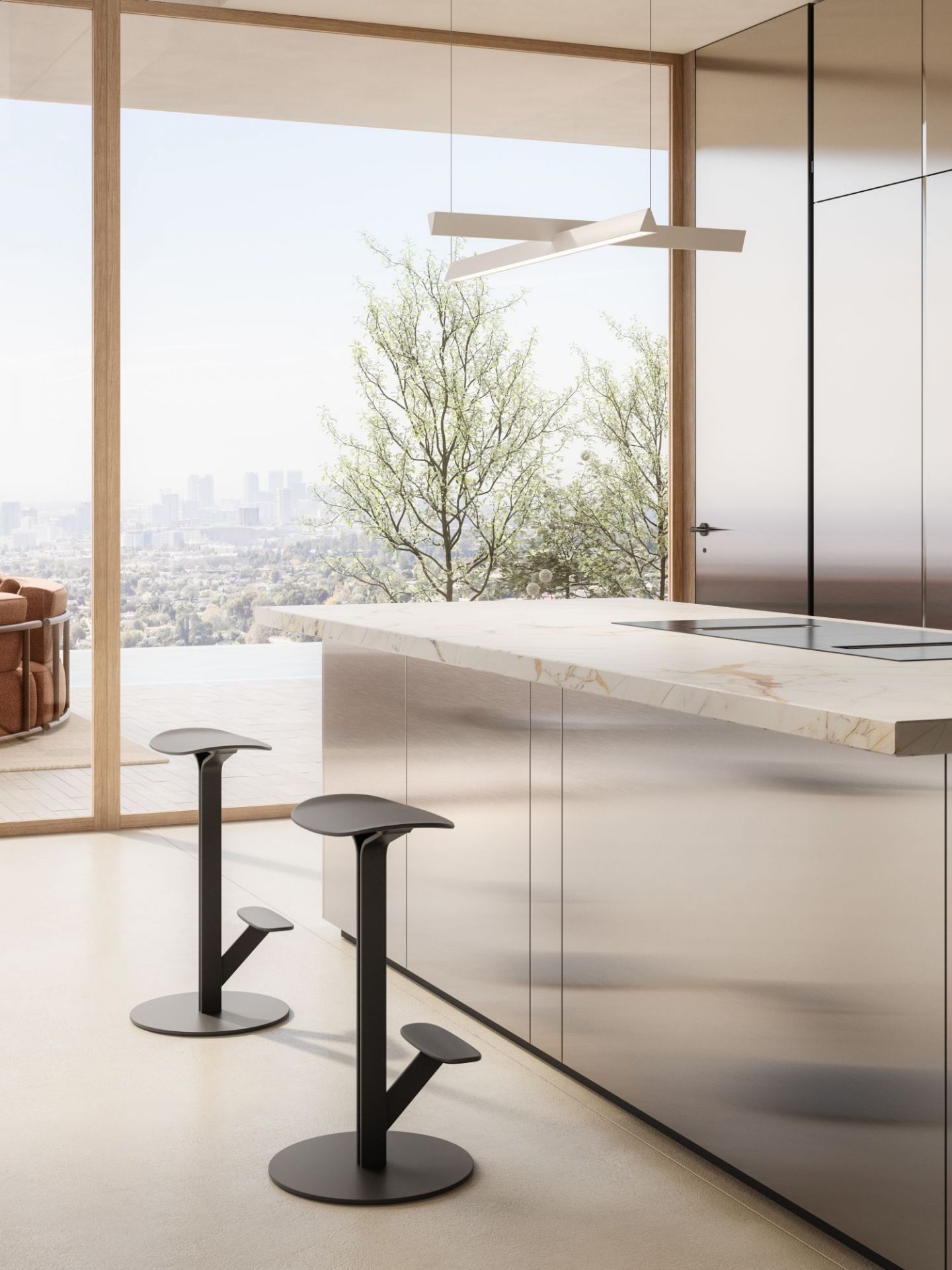 Duetto Hocker MDF Italia