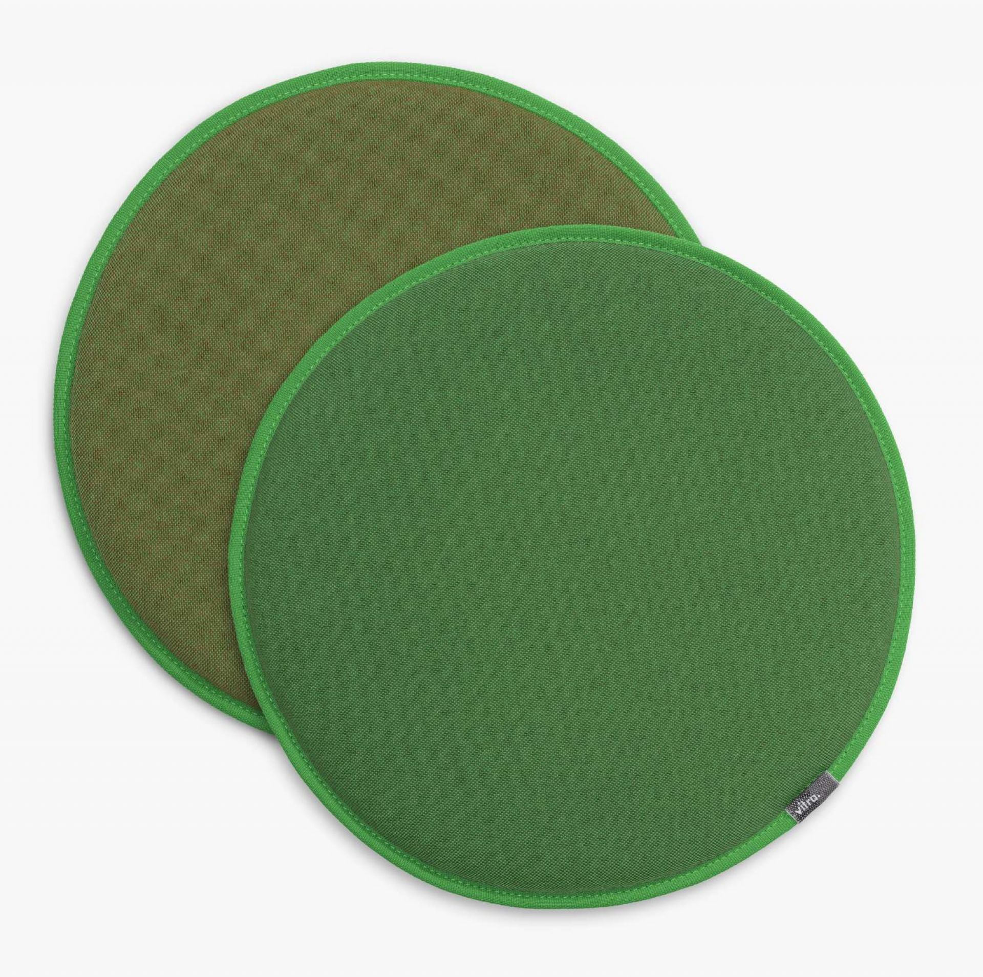Seat Dot Sitzkissen grün-forest / classic grün-cognac Vitra EINZELSTÜCK