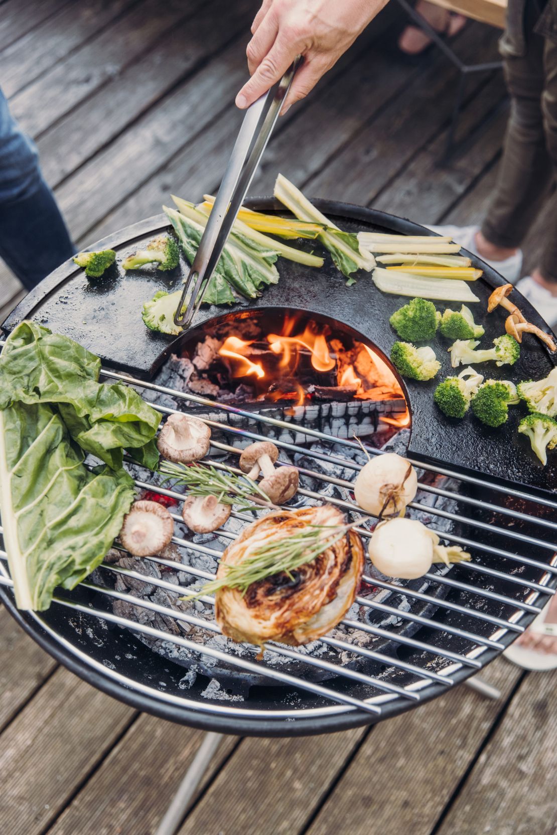 Bowl Plancha-Grillset tief mit Drahtfuß höfats Bowl Plancha-Grillset tief mit Drahtfuß höfats