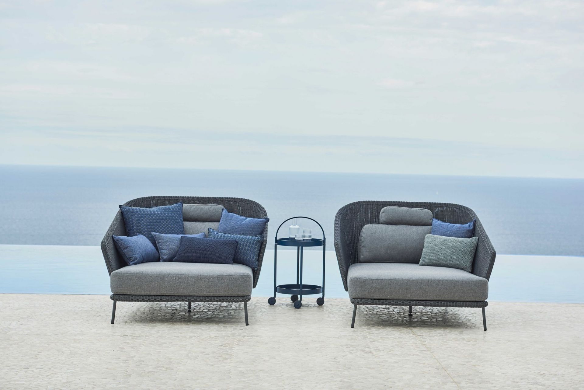Mega Outdoor Daybed Lehne Rechts Cane-Line