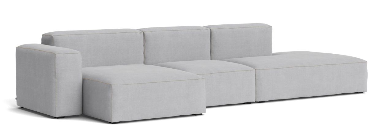 Mags Soft Sofa 3-Sitzer Combination 4 Low Armrest Armlehne links Hay
