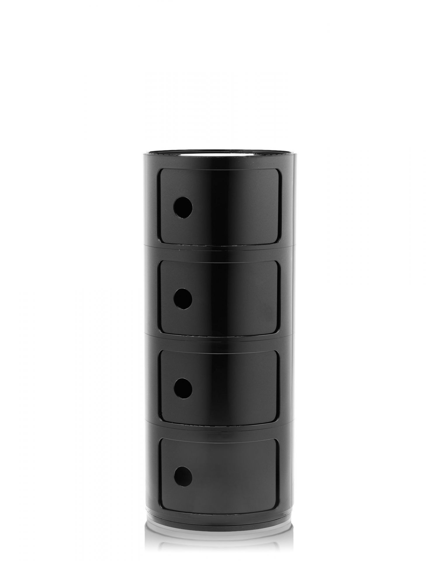 Componibili 4985 4-er Element Kartell Schwarz