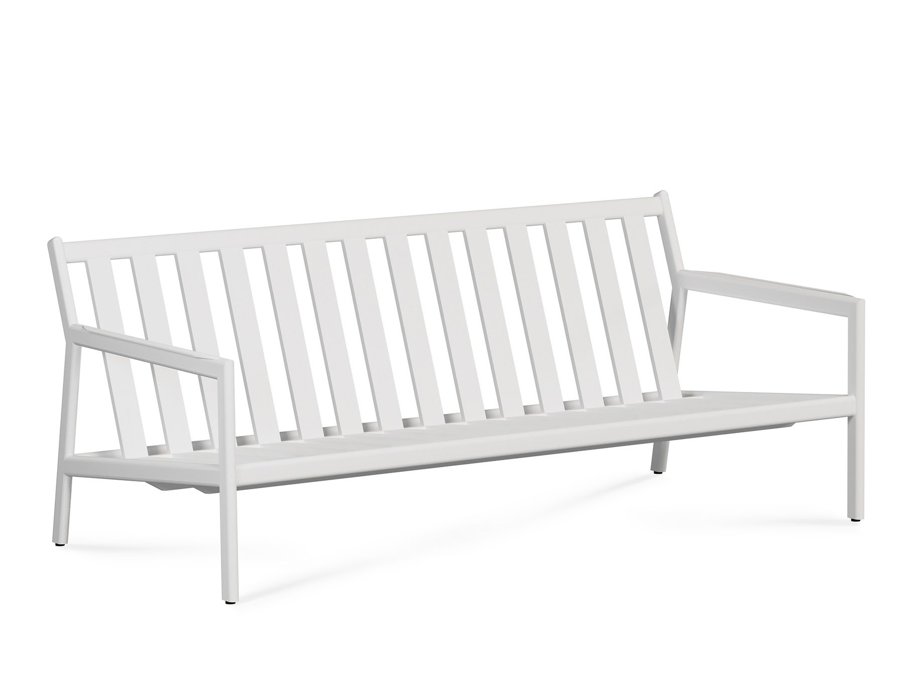 Jack Outdoor Sofa 2-/ 3 Sitzer Aluminium Weiß Ethnicraft