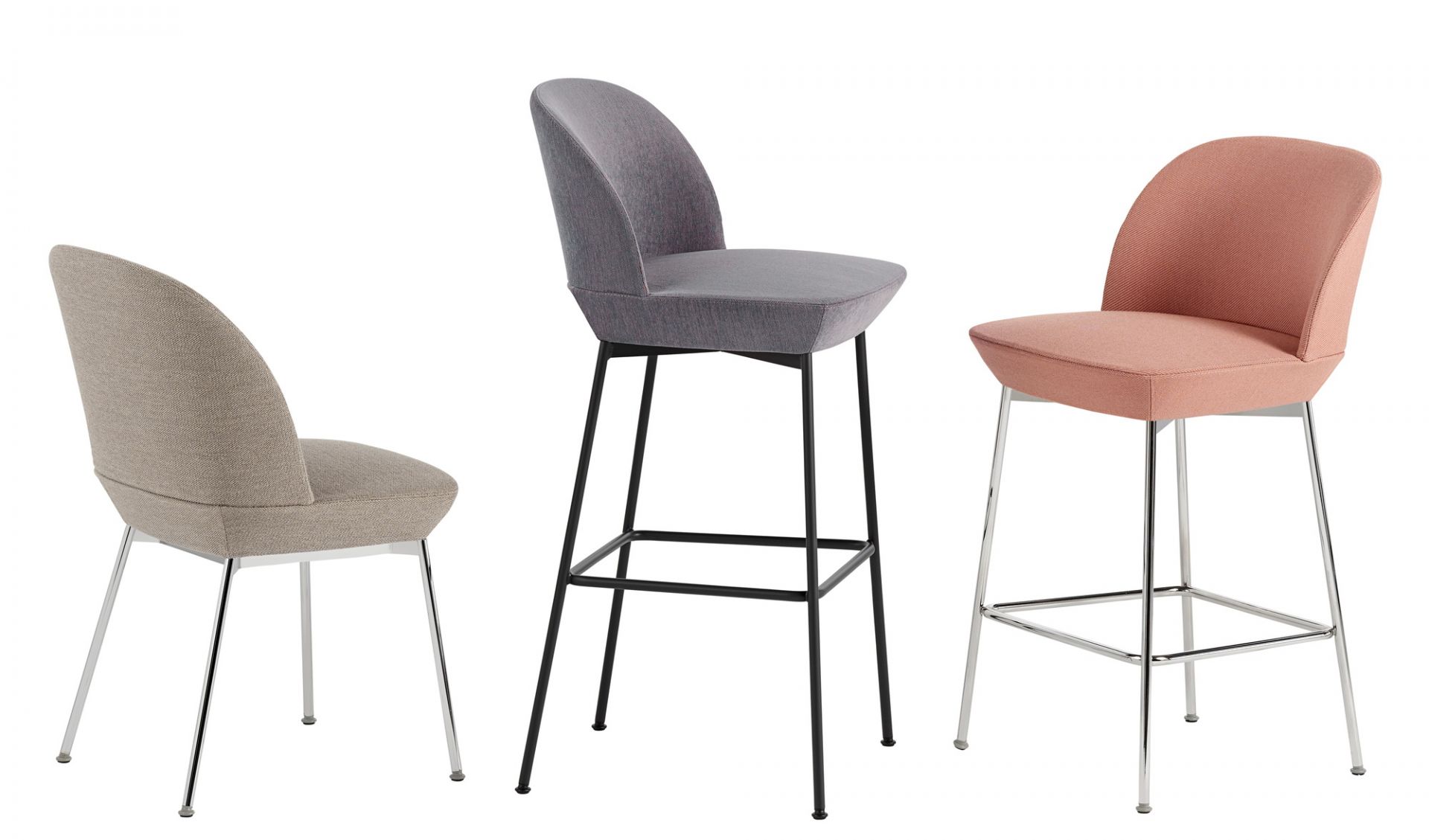 Oslo Counter Stool Barhocker H 65 cm Muuto