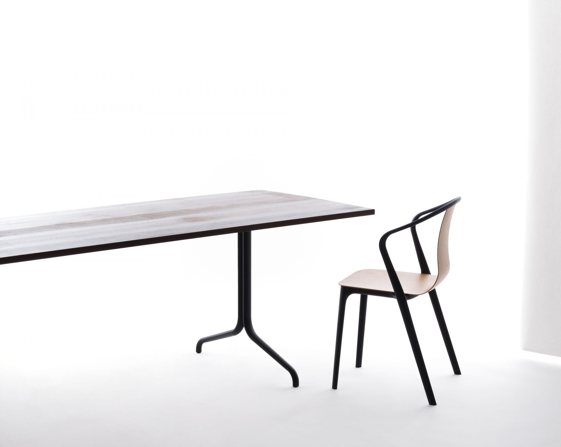 Belleville Chair Plastic Stuhl Vitra