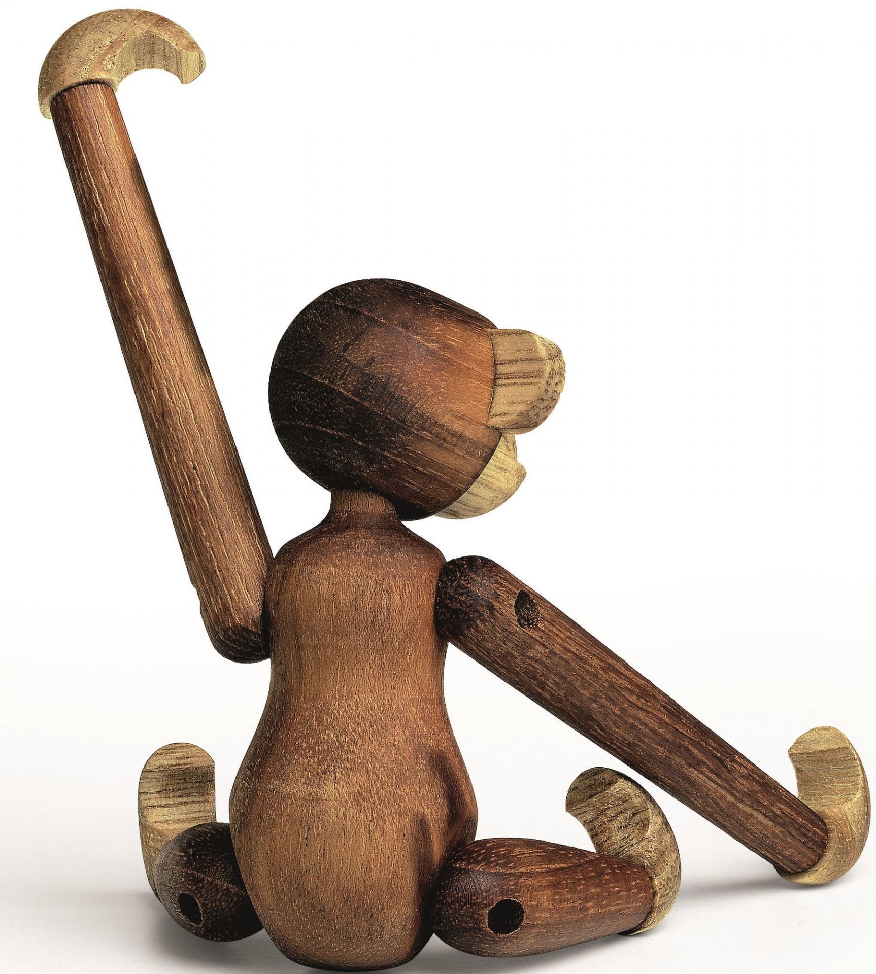 Affe mini Holzfigur Teak Kay Bojesen