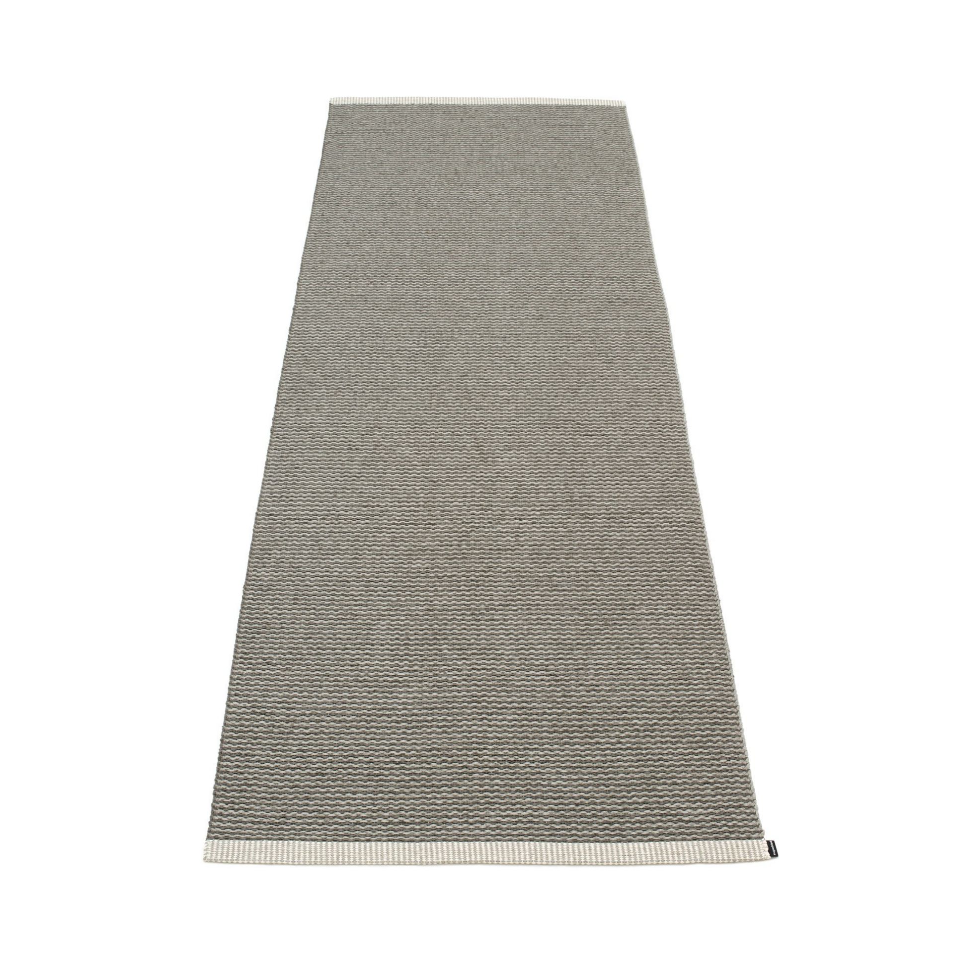 Mono Kunststoffteppich 85x260 Pappelina Charcoal