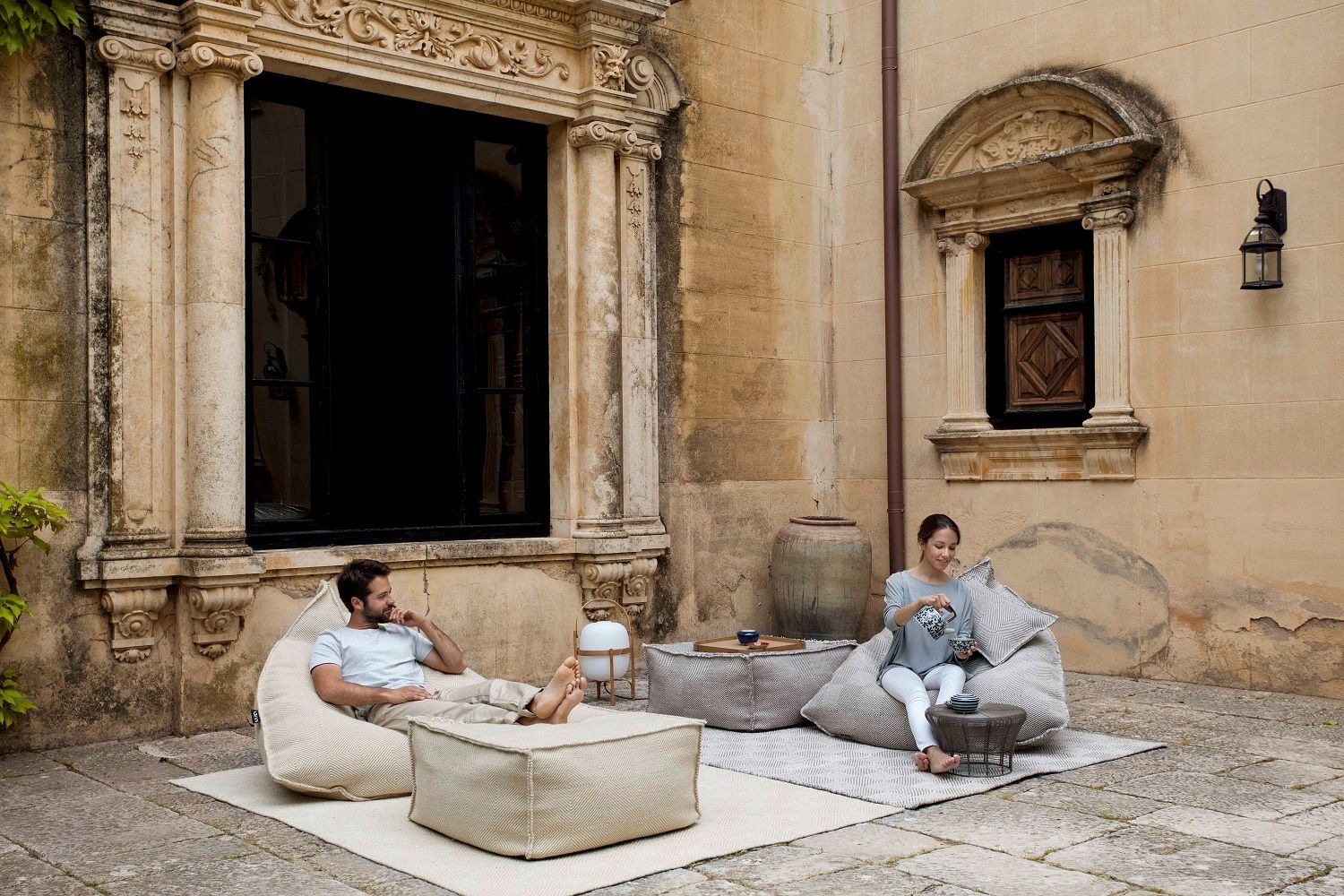 Sail Pouf Sitzsack Gan 