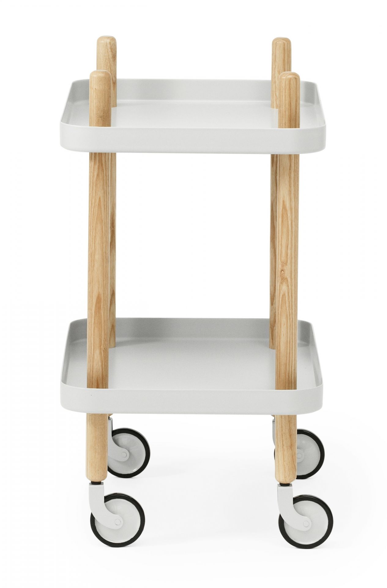 Block Table Servierwagen Normann Copenhagen Hell grau