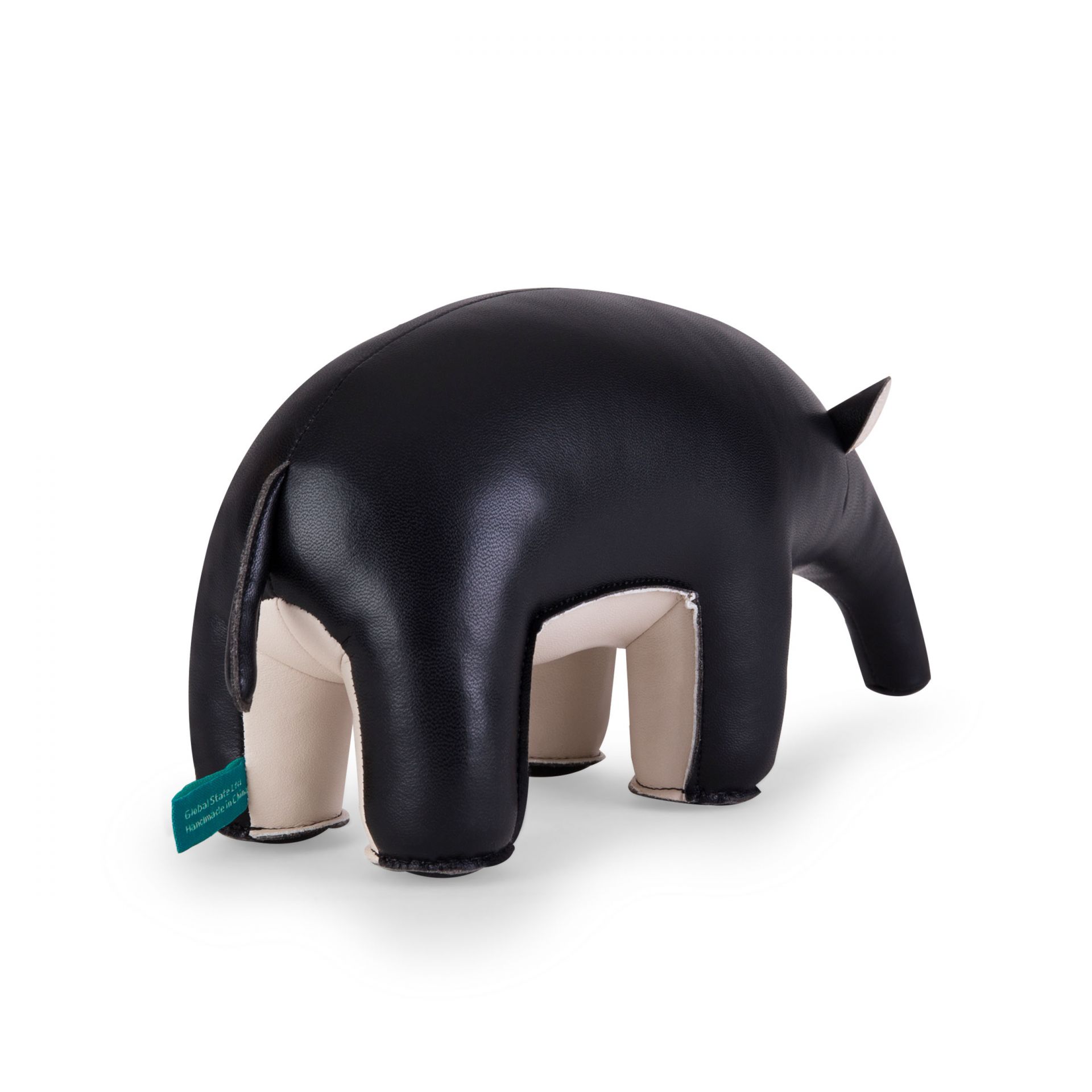 Buchstütze Ameisenbär Schwarz/Weizen Züny
