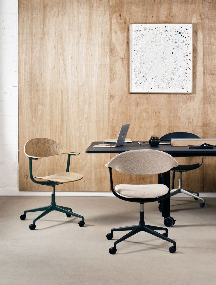 Mynt Rücken und Sitz Kunststoff Bürodrehstuhl Vitra
