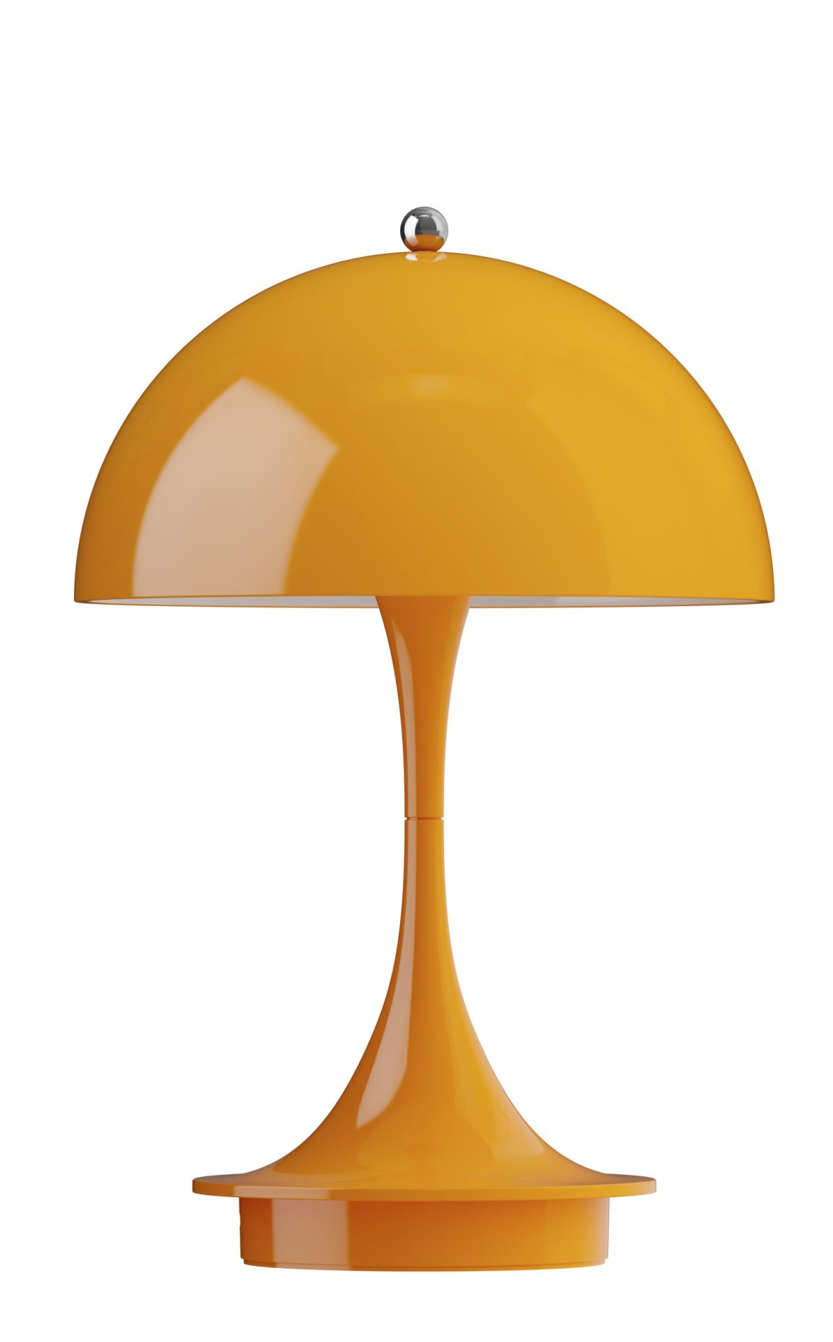Panthella 160 Portable V3 Akku LED-Tischleuchte Indoor/Outdoor Louis Poulsen Undurchsichtig orange