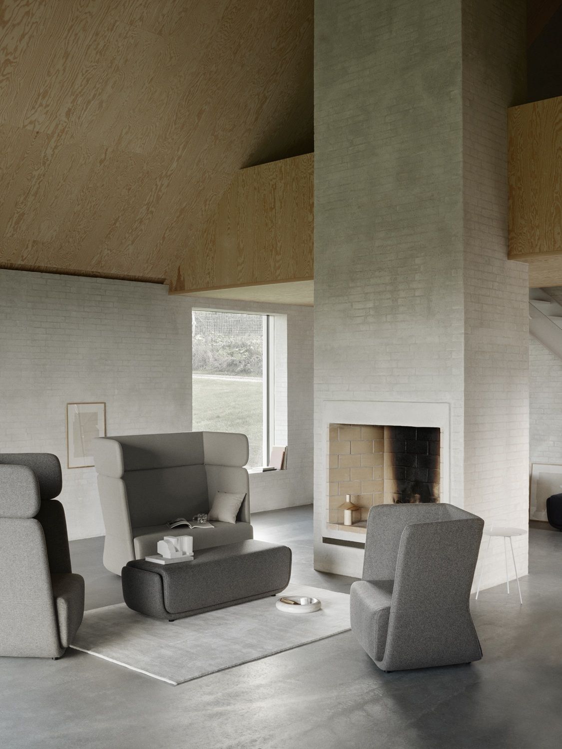 Basket Armchair Sessel Low Softline