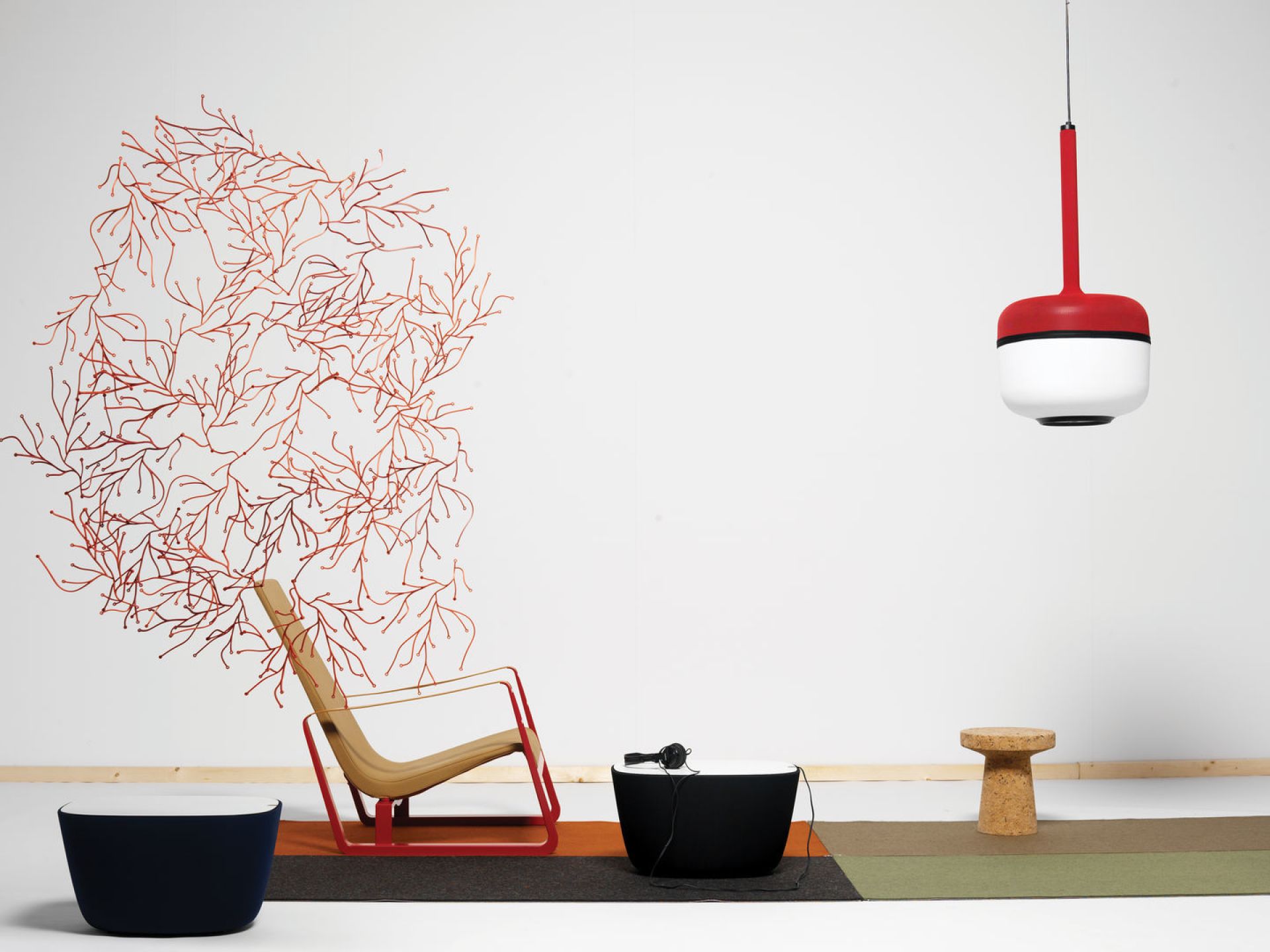 Algue Trennwand / Algen Dekoelemente Vitra