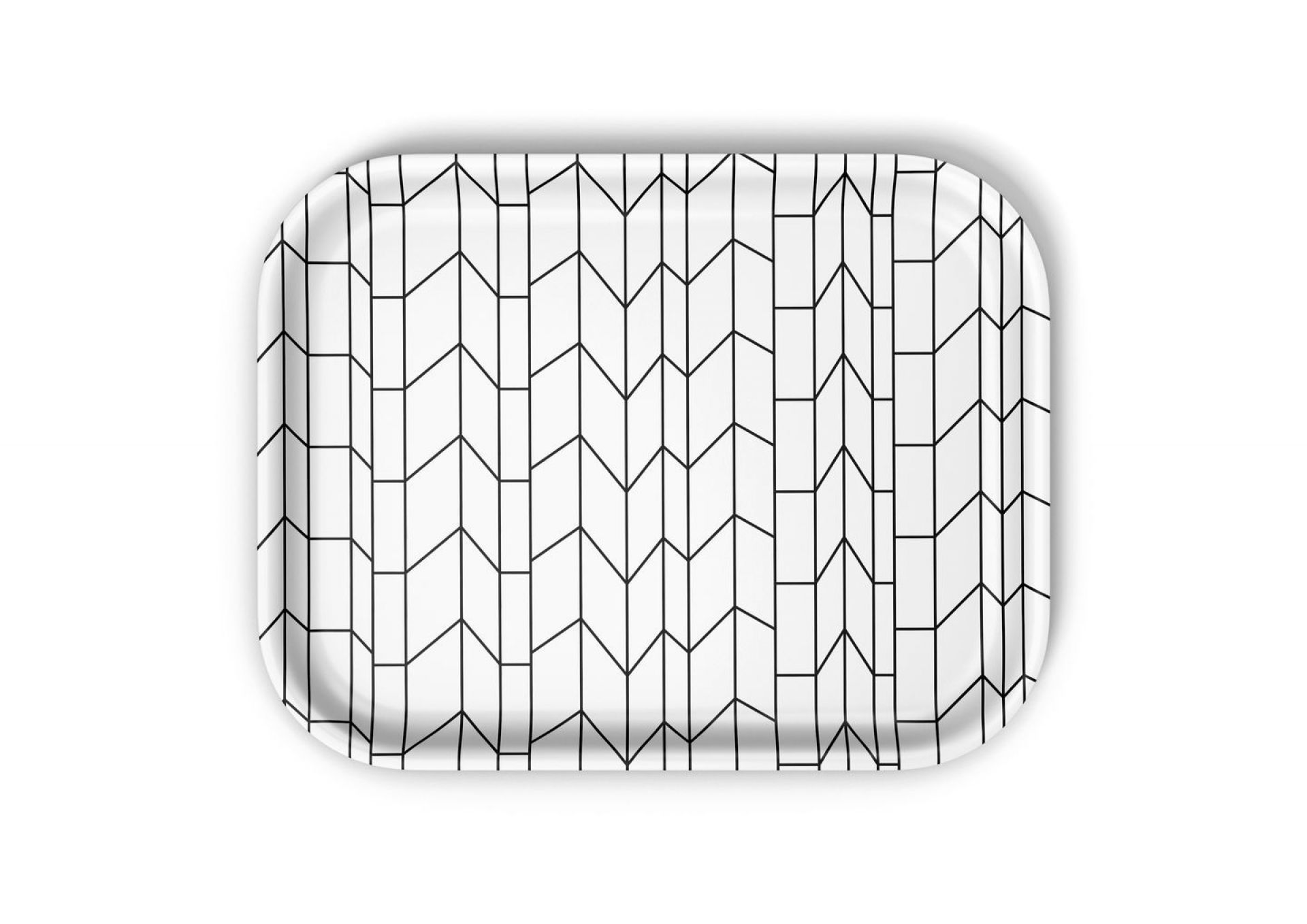 Classic Tray Medium Tablett Vitra Dot Pattern reverse dark