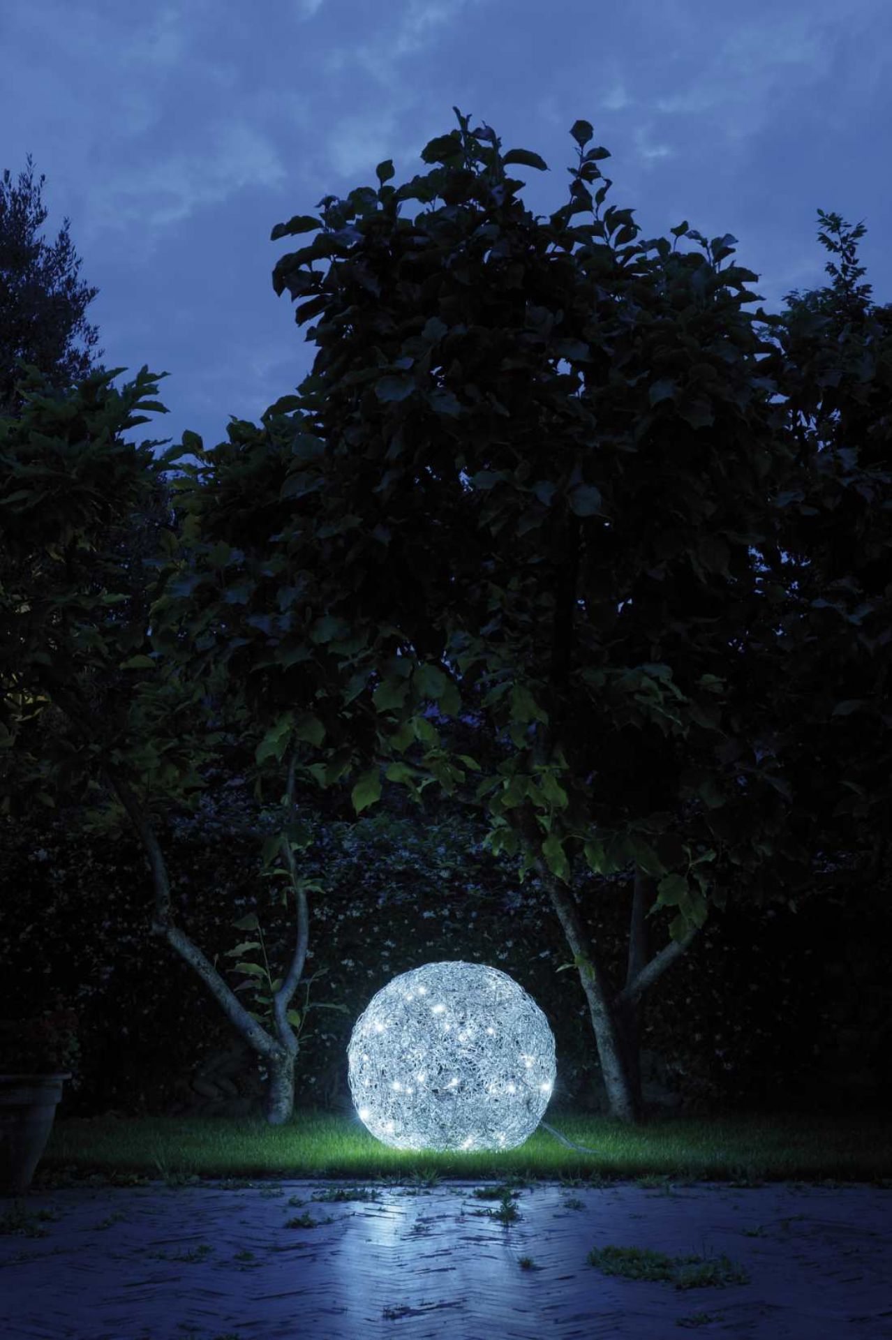 Fil de Fer IP65 LED Outdoor-Bodenleuchte Catellani & Smith