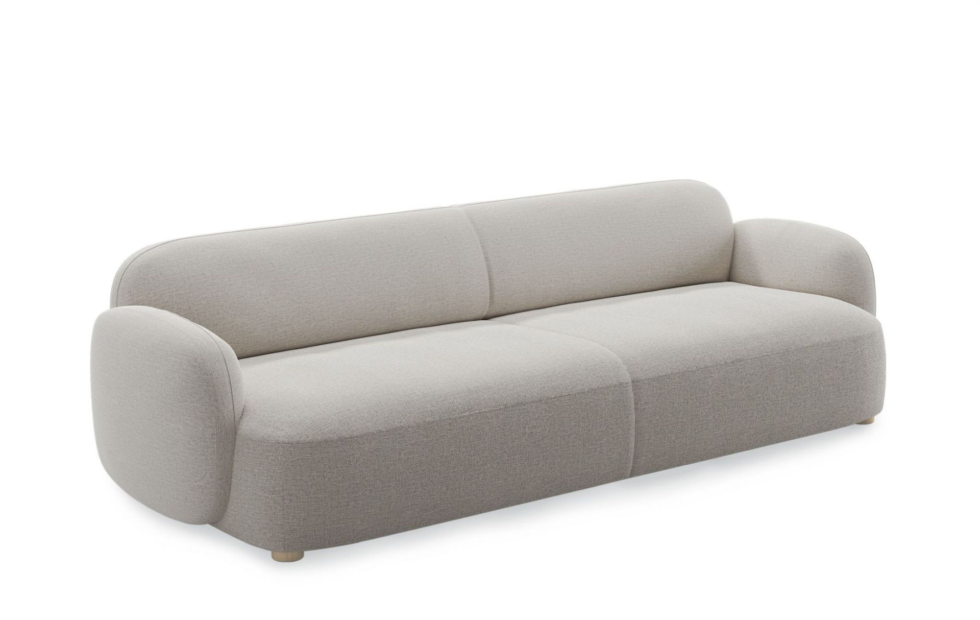 Gem Sofa 3-Sitzer hellgrau Northern