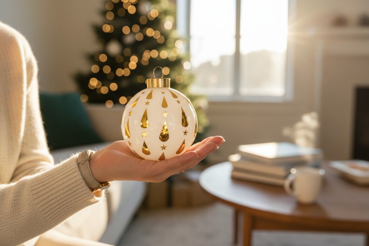 NZ04 SE25 Xmas Weihnachtskugel Alessi