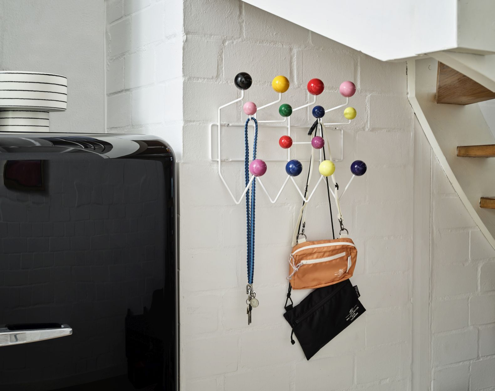 Eames Hang it all Garderobe mehrfarbig Vitra EINZELSTÜCK